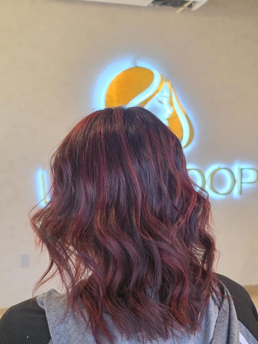 Color y corte hechos en LookLoop