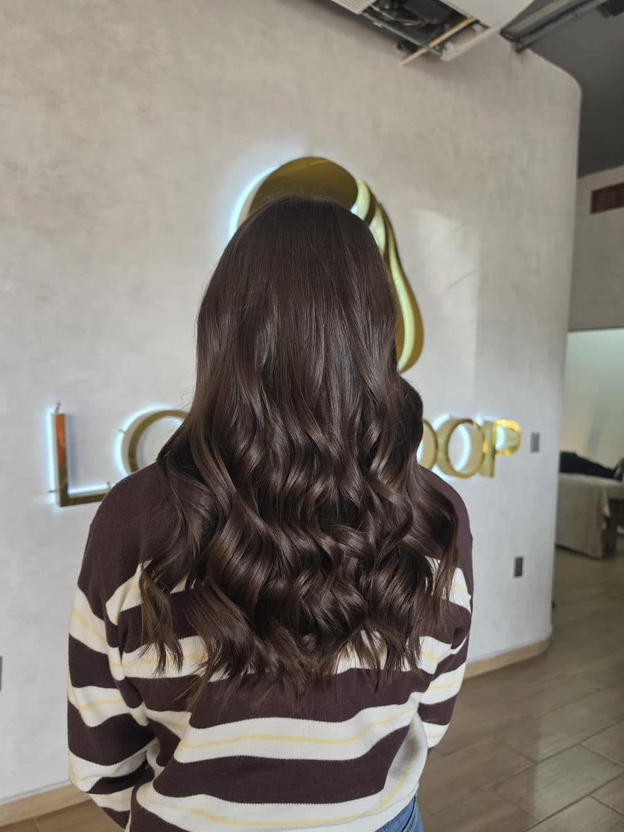Color y corte hechos en LookLoop