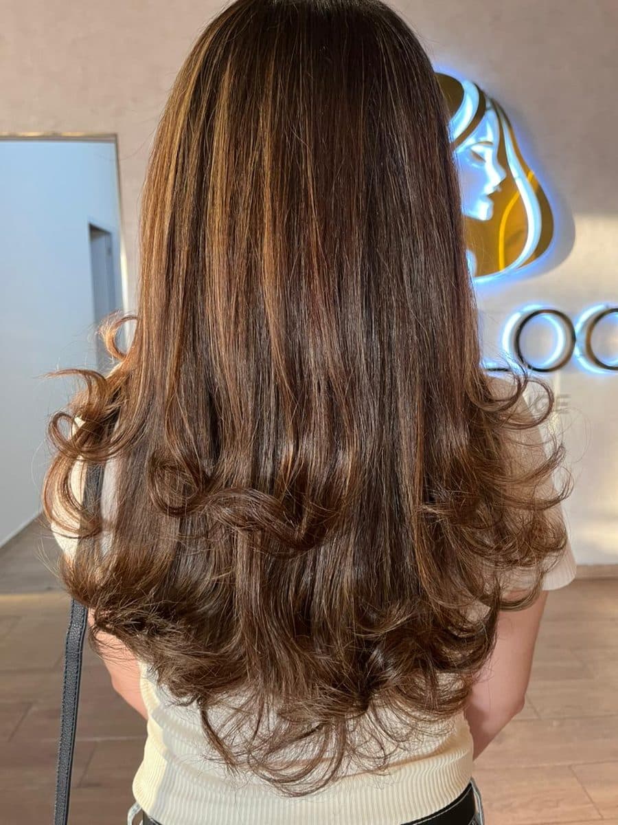 Color y corte hechos en LookLoop